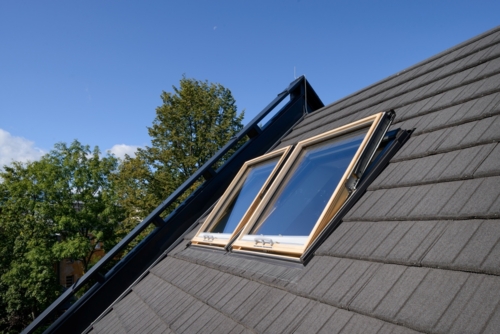 Fenêtre de toit Roto extérieur maison