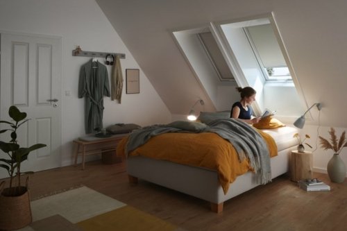 Chambre stores motorisés Roto