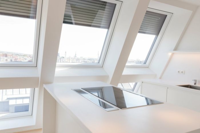 Cuisine avec fenêtre de toit I8